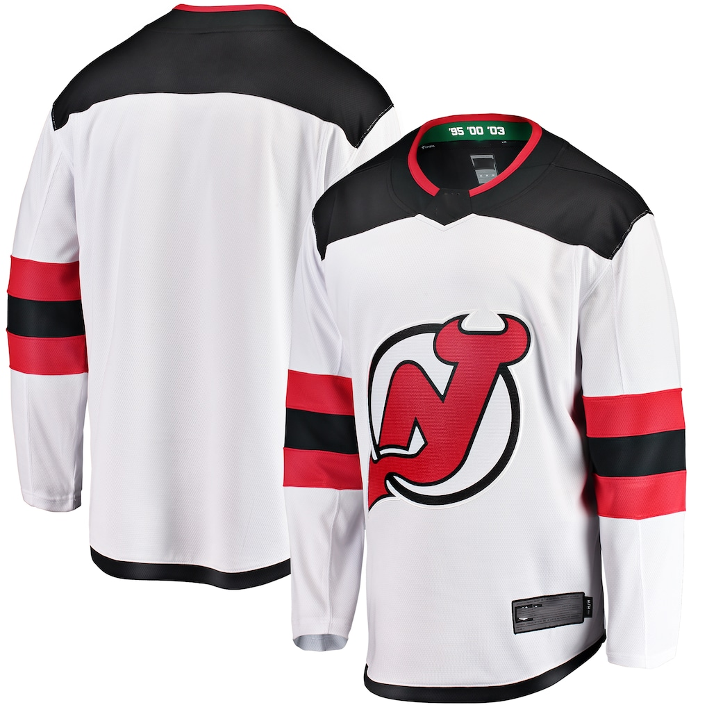 Friene NJ.Devils White Breakaway Away Jerseys