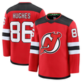 Friene NJ.Devils #86 Jack Hughes Red Home Premium Jerseys