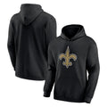 Friene NO.Saints Black Pullover Hoodies Limited Blank Player Stitched Jerseys