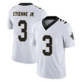 Friene NO.Saints #3 Travis Etienne Jr. Player White Limited Vapor Untouchable Home Game Stitched Jerseys