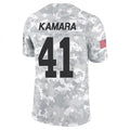 Friene NO.Saints #41 Alvin Kamara Player Arctic Camo Salute to Service Limited Stitched Jerseys