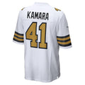 Friene NO.Saints #41 Alvin Kamara Player White Alternate Game Stitched Jerseys
