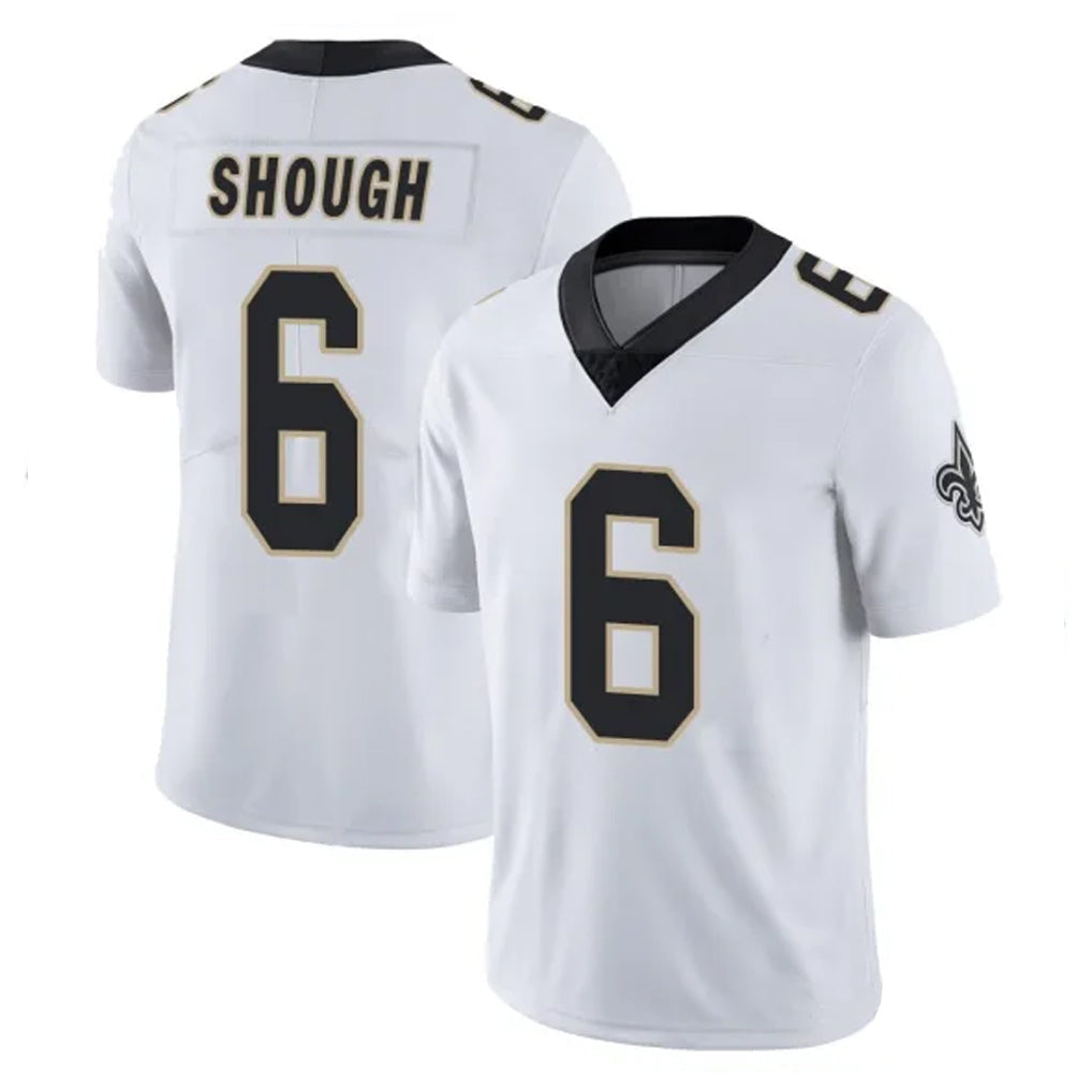 Friene NO.Saints #6 Tyler Shough Player White Limited Vapor Untouchable Home Game Stitched Jerseys
