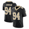 Friene NO.Saints #94 Cameron Jordan Player Black Limited Vapor Untouchable Home Game Stitched Jerseys