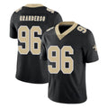Friene NO.Saints #96 Carl Granderson Player Black Limited Vapor Untouchable Home Game Stitched Jerseys
