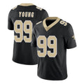 Friene NO.Saints #99 Chase Young Player Black Limited Vapor Untouchable Home Game Stitched Jerseys