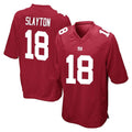 Friene NY.Giants #18 Darius Slayton Player Red Home Game Stitched Jerseys