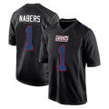 Friene NY.Giants #1 Malik Nabers Player Carbon Fashion Limited Home Game Stitched Jerseys