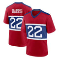 Friene NY.Giants #22 Najee Harris Player Red Century Home Game Stitched Jerseys