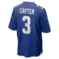 Friene NY.Giants #3 Abdul Carter Royal Team Game Stitched Jerseys