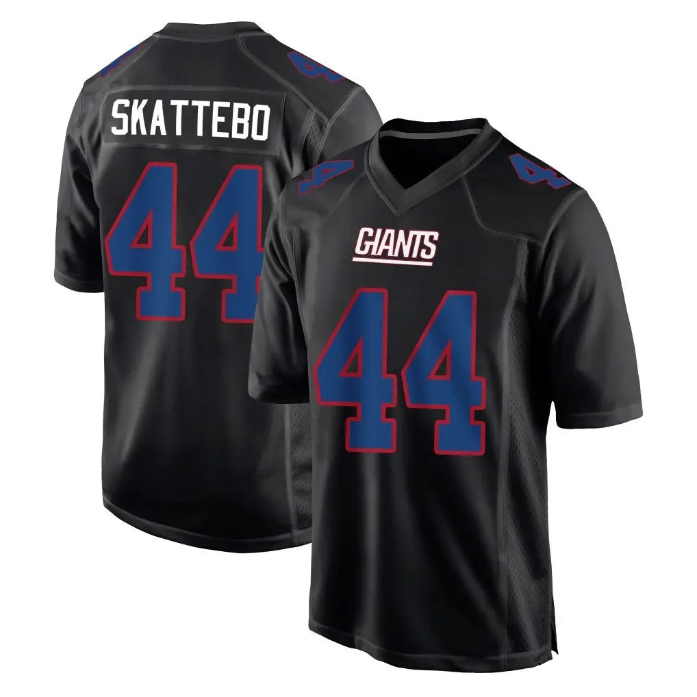 Friene NY.Giants #44 Cam Skattebo Player Carbon Fashion Limited Home Game Stitched Jerseys