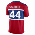Friene NY.Giants #44 Cam Skattebo Player Century Red Vapor Limited Stitched Jerseys