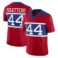 Friene NY.Giants #44 Cam Skattebo Player Red Century Vapor F.U.S.E. Home Game Stitched Jerseys
