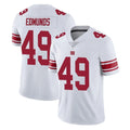 Friene NY.Giants #49 Tremaine Edmunds Player White Limited Vapor Untouchable Home Game Stitched Jerseys