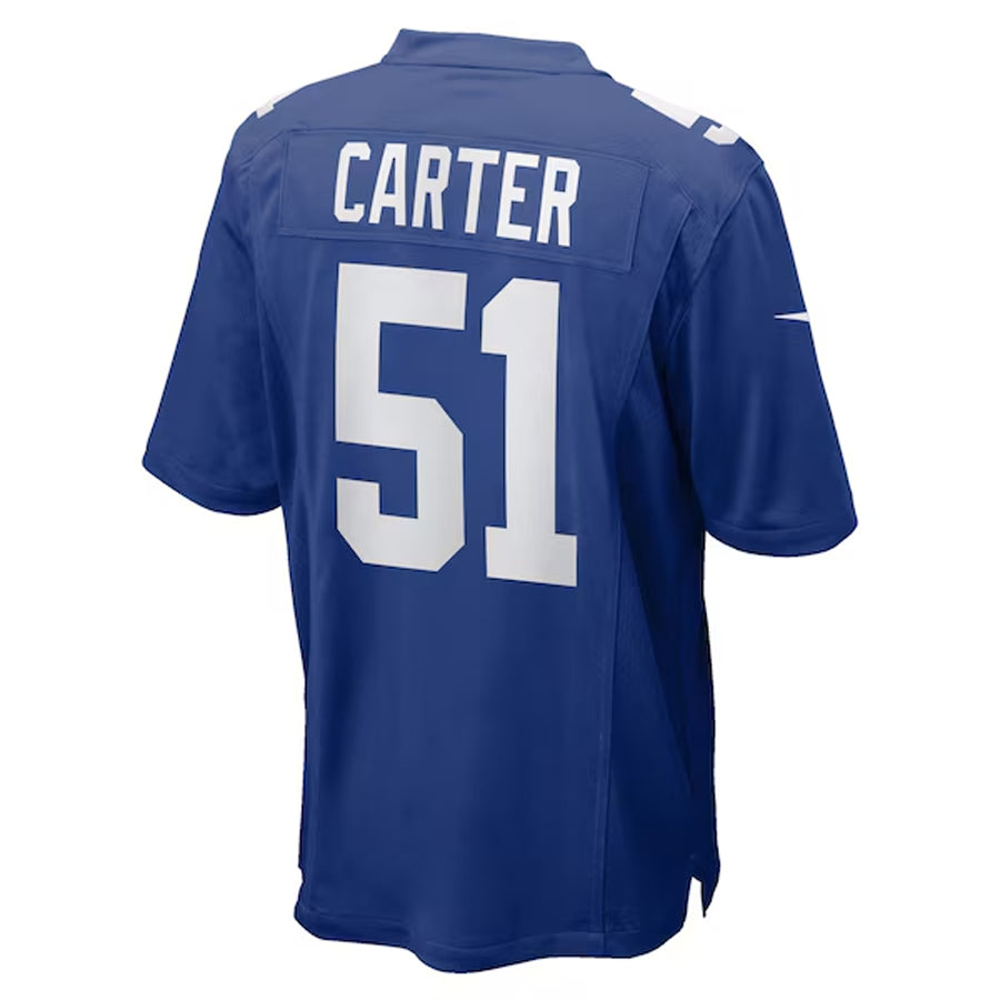 Friene NY.Giants #51 Abdul Carter Player Royal Game Stitched Jerseys