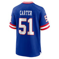Friene NY.Giants #51 Abdul Carter Player Royal Home Game Stitched Jerseys
