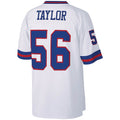 Friene NY.Giants #56 Lawrence Taylor Mitchell & Ness White Legacy Replica Stitched Jerseys