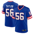 Friene NY.Giants #56 Lawrence Taylor Royal Classic Retired Player Game Stitched Jerseys