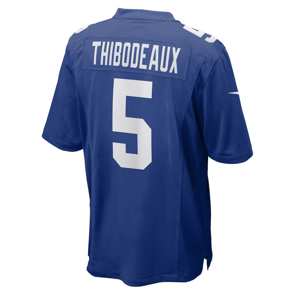 Friene NY.Giants #5 Kayvon Thibodeaux Royal Player Game Stitched Jerseys