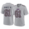 Friene NY.Giants #61 John Michael Schmitz Jr. Player Gray Atmosphere Fashion Limited Game Stitched Jerseys