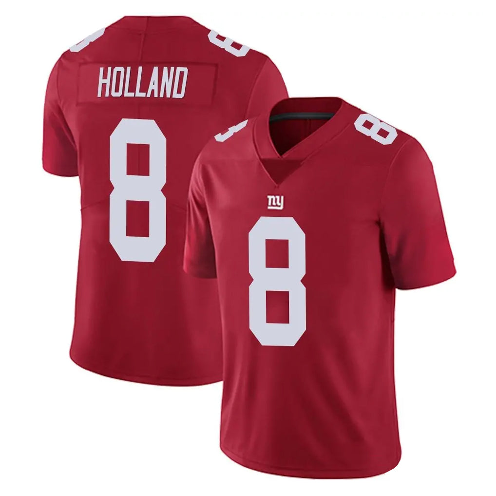 Friene NY.Giants #8 Jevon Holland Player Red Limited Vapor Untouchable Home Game Stitched Jerseys