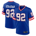 Friene NY.Giants #92 Michael Strahan Royal Retired Player Alternate Game Stitched Jerseys