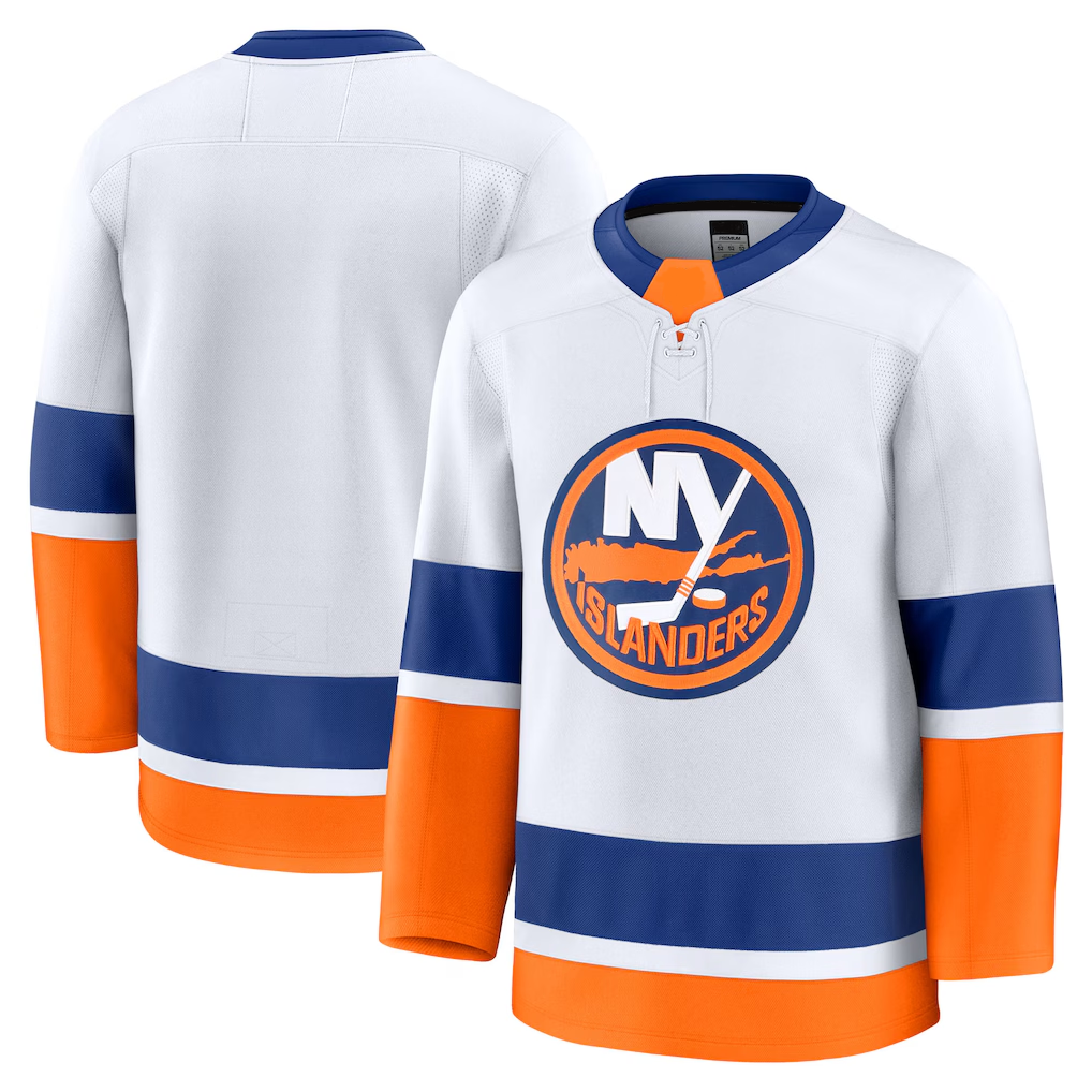 Friene NY.Islanders White Away Premium Jerseys