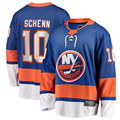 Friene NY.Islanders #10 Brayden Schenn Blue Home Breakaway Jerseys