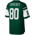 Friene NY.Jets  #80 Wayne Chrebet Mitchell & Ness Green Legacy Replica Stitched Jerseys
