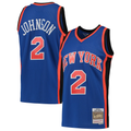 Friene NY.Knicks #2 Jose Alvarado Blue Fast Break Replica Stitched Jerseys- Icon Edition