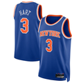 Friene NY.Knicks #3 Josh Hart Blue Swingman Player Jerseys - Icon Edition