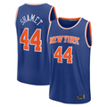 Friene NY.Knicks #44 Landry Shamet Blue Fast Break Replica Player Stitched Jerseys- Icon Edition