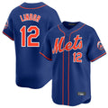 Friene NY.Mets #12 Francisco Lindor Player Royal Home Limited Stitched Jerseys