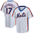 Friene NY.Mets #17 Keith Hernandez Player White Home Limited Elite Stitched Jerseys
