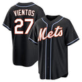 Friene NY.Mets #27 Mark Vientos Player Black Fashion Out Game Stitched Jerseys