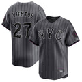 Friene NY.Mets #27 Mark Vientos Player Gray City Connect Limited Stitched Jerseys