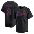 Friene NY.Mets #3 Carson Benge Player Black Alternate Home Limited Stitched Jerseys