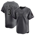 Friene NY.Mets #3 Carson Benge Player Gray City Connect Limited Stitched Jerseys