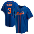 Friene NY.Mets #3 Carson Benge Player Royal Home Game Stitched Jerseys