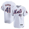 Friene NY.Mets #41 Tom Seaver Player White Home Replica Stitched Jerseys