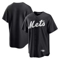 Friene NY.Mets ## Mets Blank Player Black Home Game Stitched Jerseys