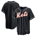 Friene NY.Mets ## Mets Blank Player Fashion Black Out Game Stitched Jerseys