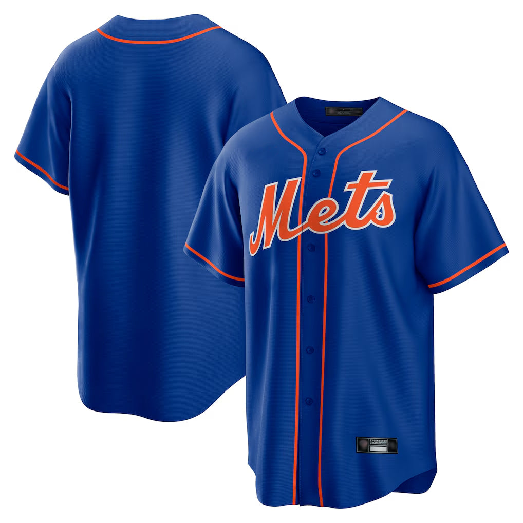 Friene NY.Mets ## Mets Blank Player Royal Home Game Stitched Jerseys