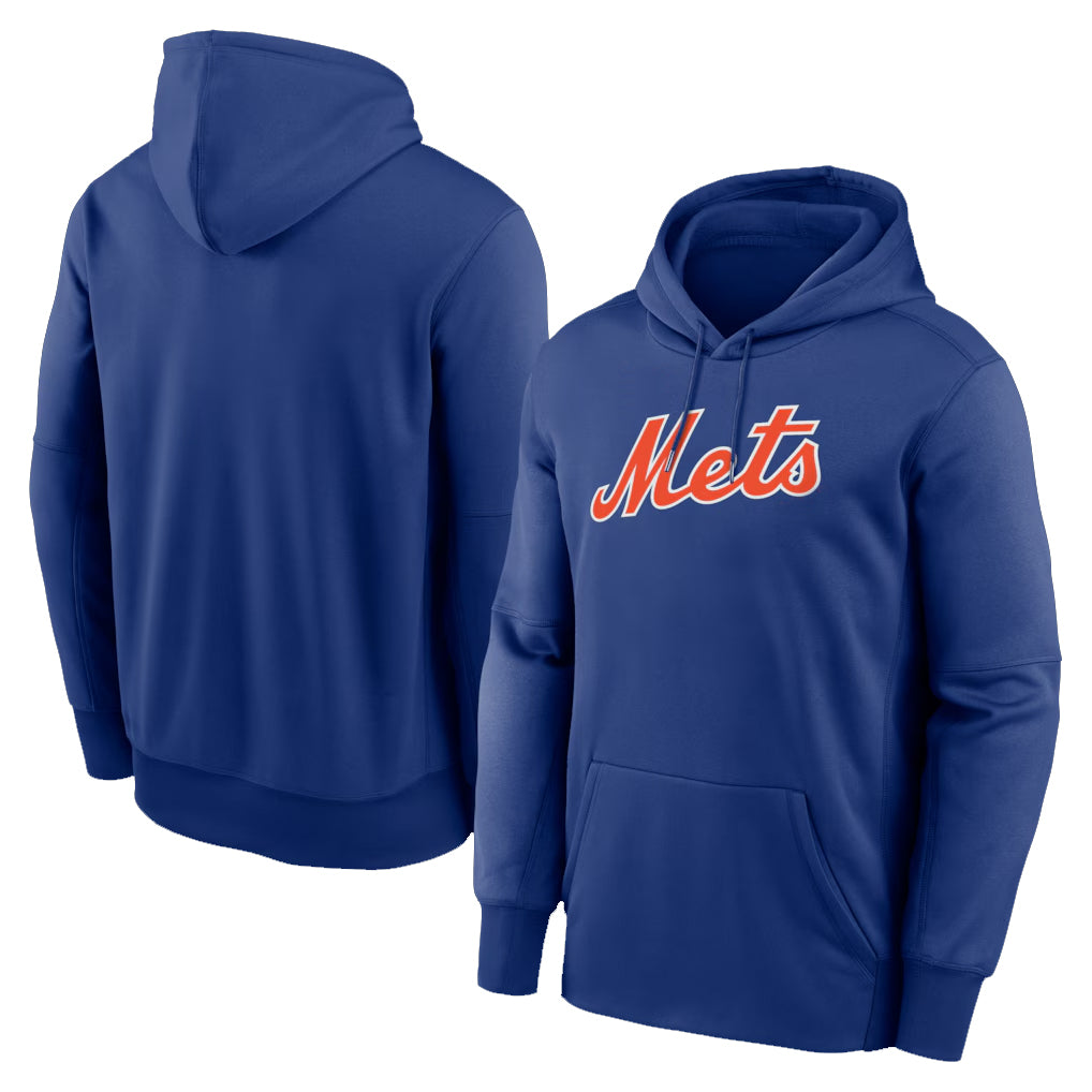 Friene NY.Mets ## Mets Blank Player Royal Primary Therma Hoodie Stitched Jerseys