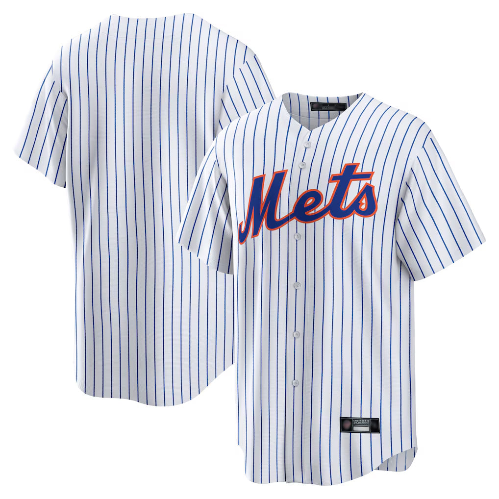 Friene NY.Mets ## Mets Blank Player White Home Game Stitched Jerseys