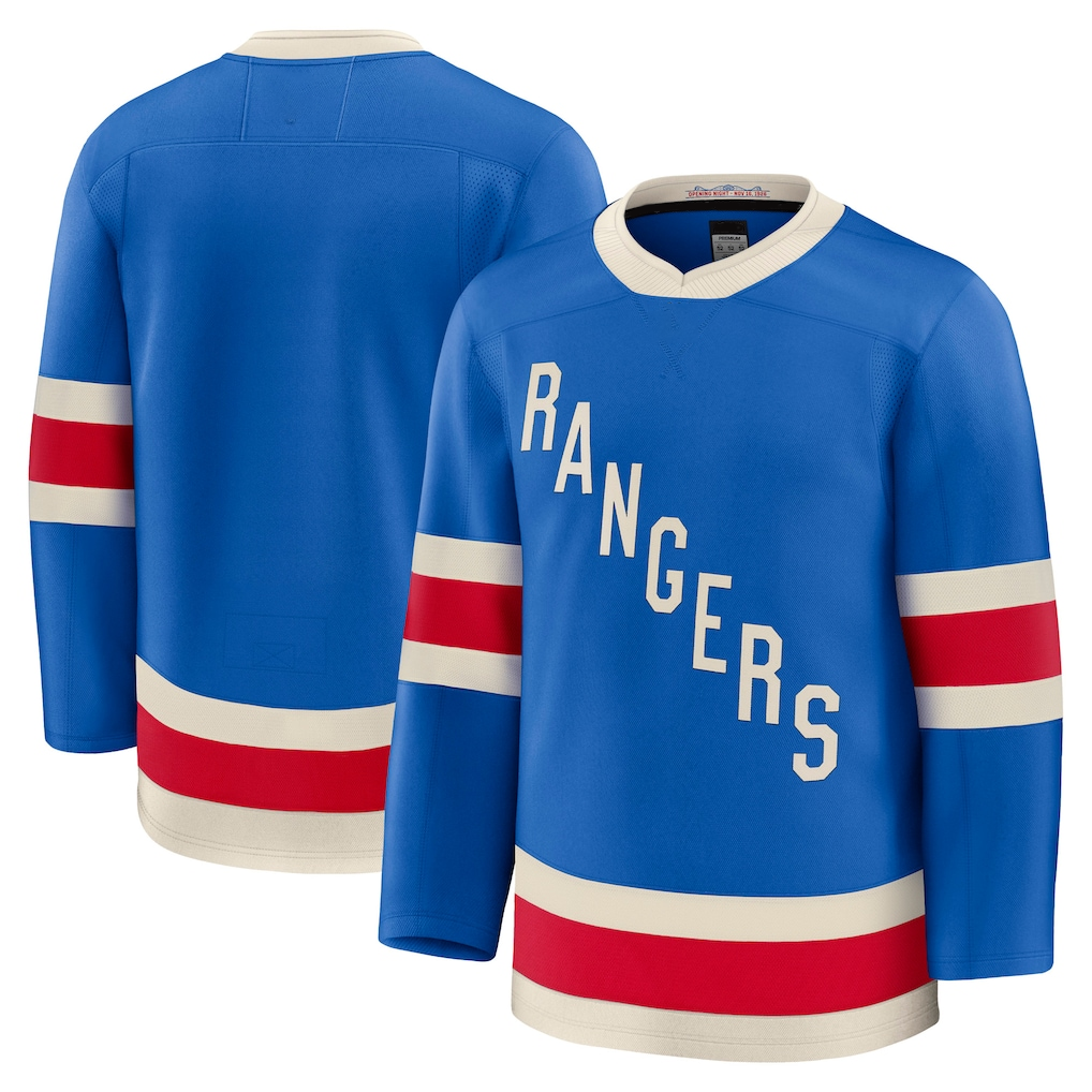 Friene NY.Rangers Blue Centennial Premium Jerseys