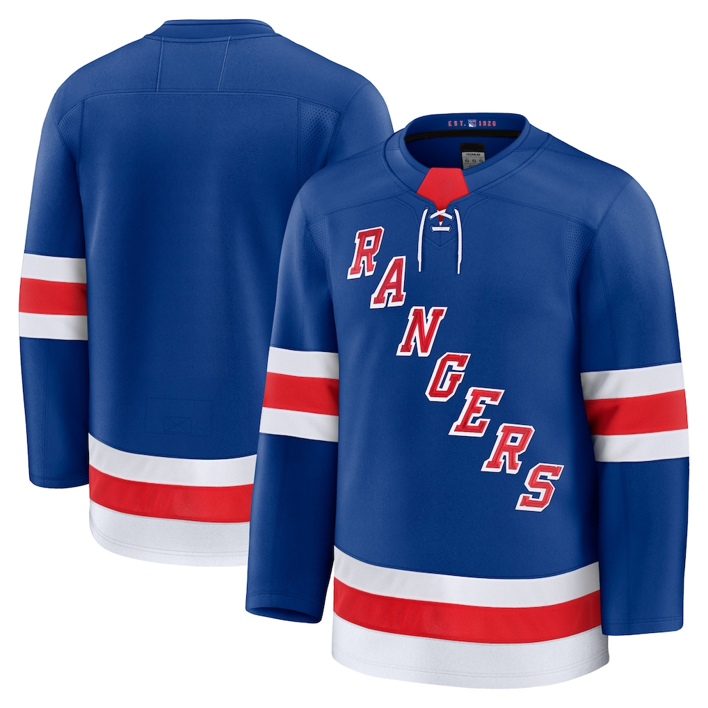 Friene NY.Rangers Blue Home Premium Jerseys
