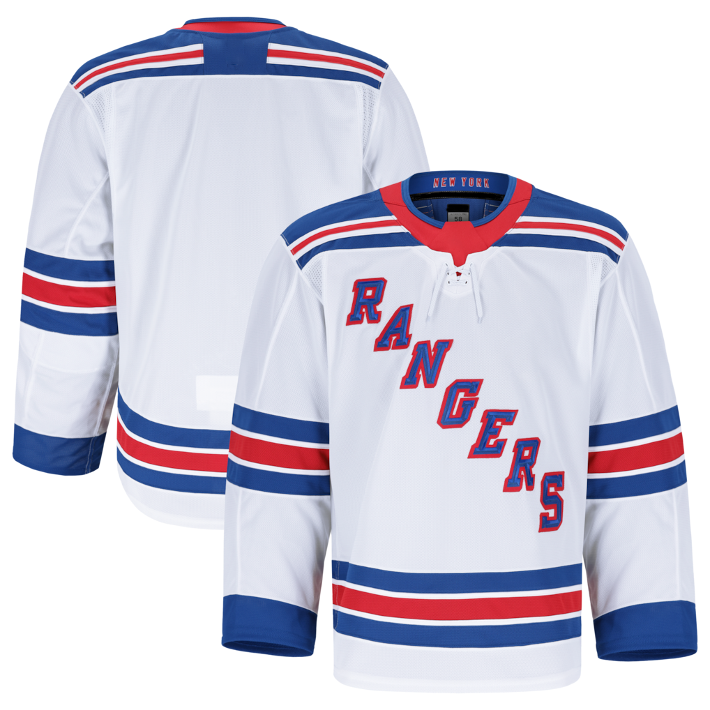 Friene NY.Rangers White Away Authentic Pro Jerseys