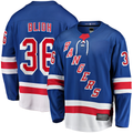 Friene NY.Rangers #36 Anton Blidh Blue Home Breakaway Jerseys