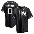 Friene  NY.Yankees #0 Marcus Stroman Player Black Out Game Home Stitched Jerseys